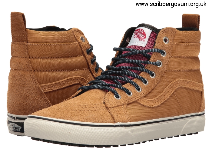 Vans Unisex SK8-Hi MTE DX (MTE) Apple Cinnamon/Black | Athletic 3DCGIREC8  Sneakers Response Shoes FMPSTVX359